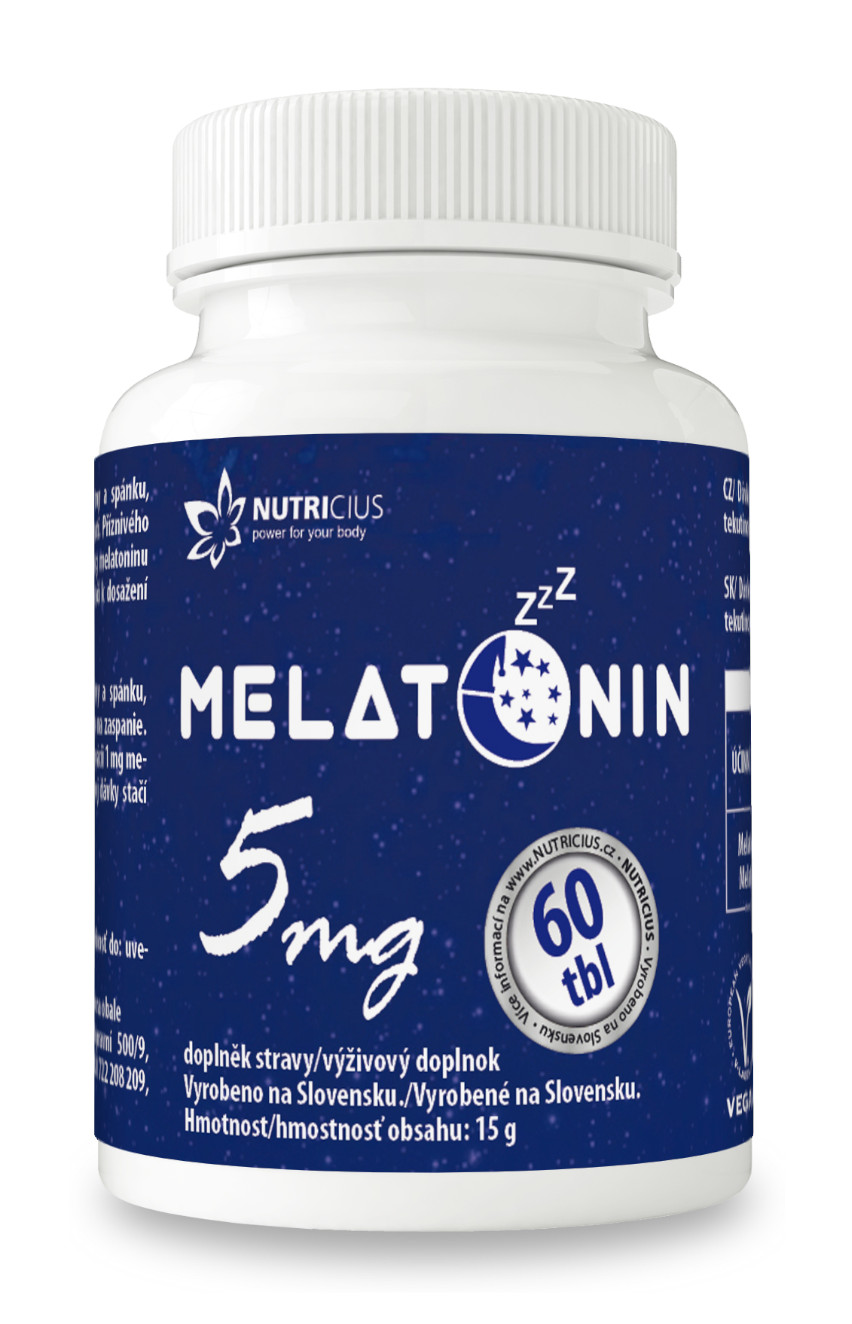 Obrázok NUTRICIUS Melatonín 5 mg