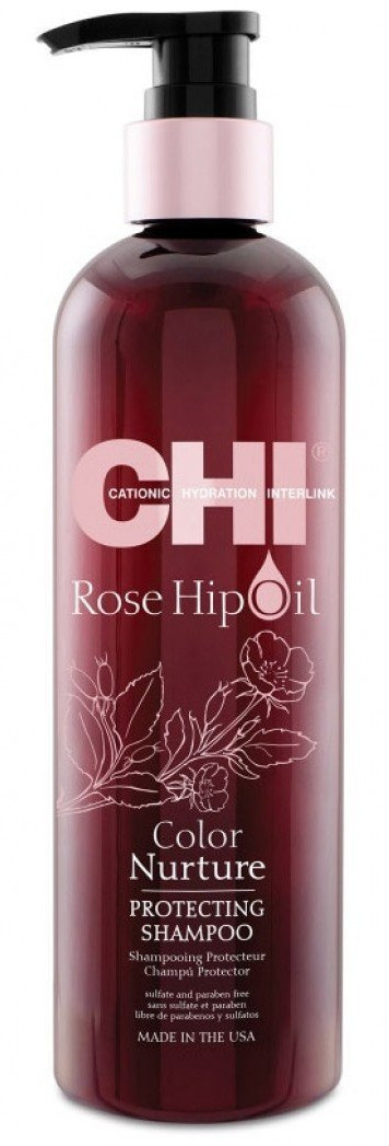 Obrázok Farouk Systems CHI Rose Hip Oil Color Nurture Šampón 340ml