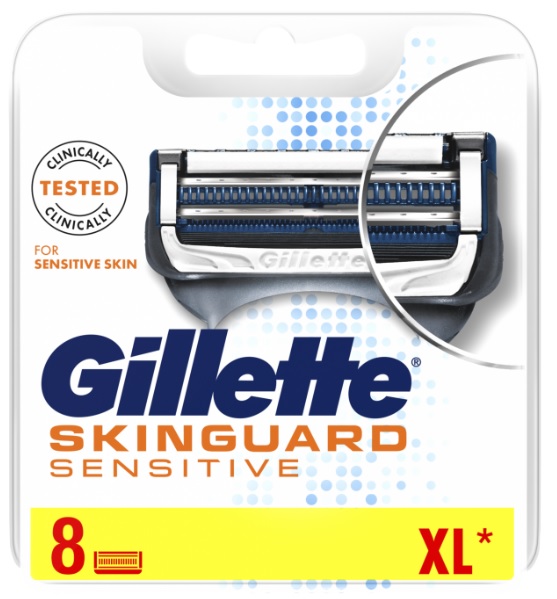 Obrázok GILLETTE Skinguard Sensitive 8 ks           (7702018486618)