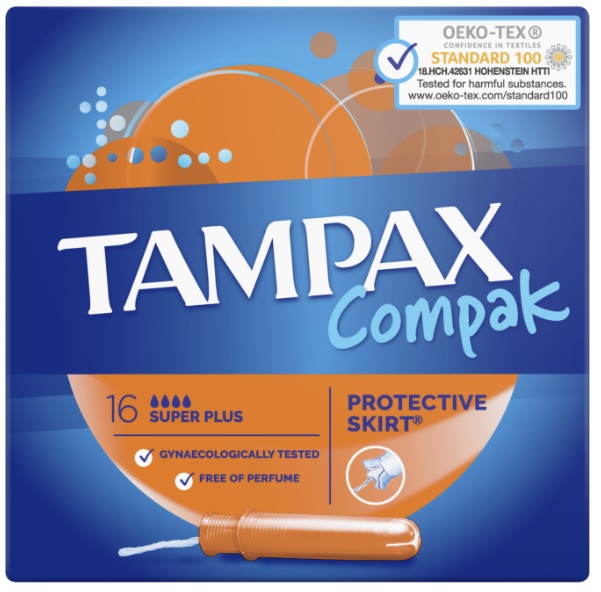 Obrázok Tampax Compact Super plus 16ks