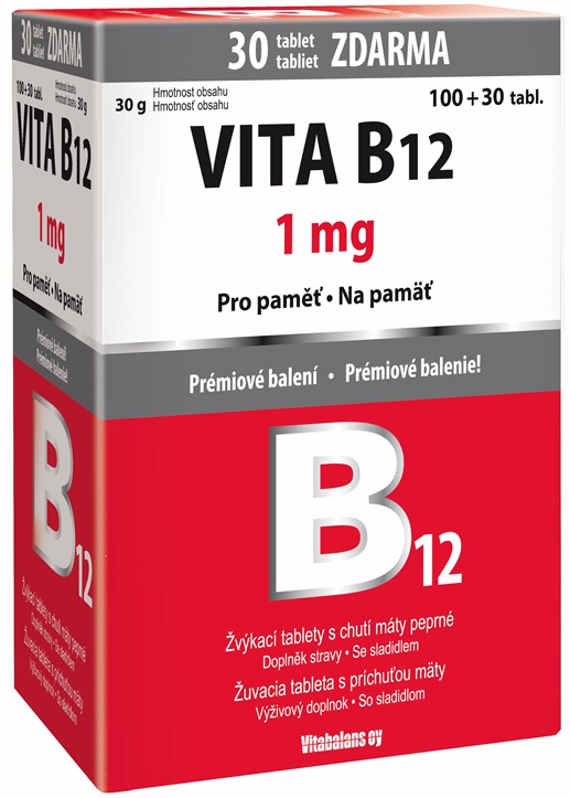 Obrázok Vitabalans VITA B12 1 mg