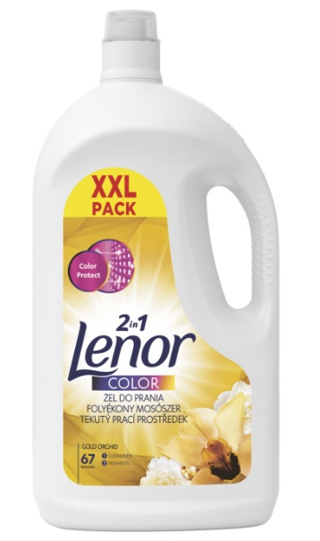 Obrázok LENOR 2v1 Gold Orchid 3,685 l (67 praní) (8001090981295)