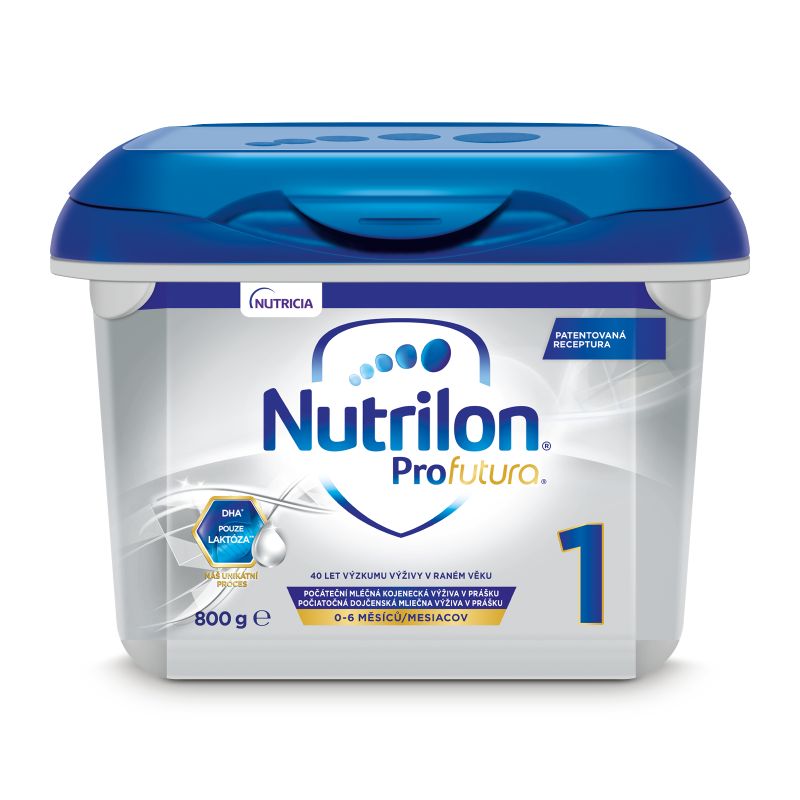 Obrázok Nutrilon 1 Profutura počiatočné dojčenské mlieko 0+ 4× 800 g (4008976457848)