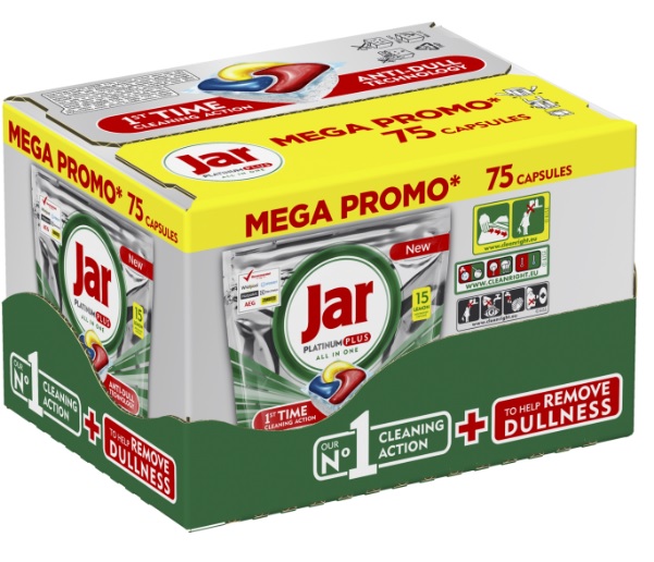 Obrázok JAR Platinum Plus Yellow 75 ks Megabox (8001841017716)