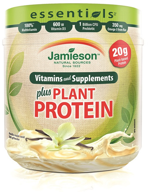 Obrázok JAMIESON PROTEIN ESSENTIALS vanilka, javorový sirup 350g