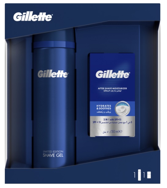 Obrázok Gillette Sensitive - Krém Set (7702018509355)