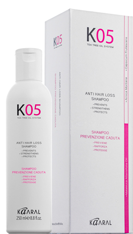 Obrázok KAARAL K05 Anti hair loss shampoo Šampón proti vypadávaniu vlasov 250ml