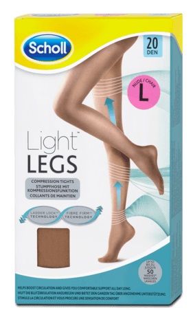 Obrázok SCHOLL Light Legs Kompresné pančuchové nohavice telové L (3059949932009)