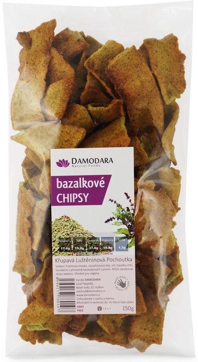 Obrázok Bazalkové chipsy 150g