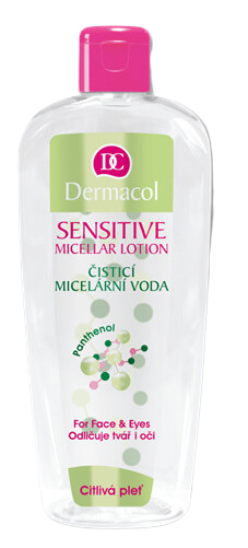 Obrázok DERMACOL Sensitive čisticí micelární voda 400 ml (8590031103297)