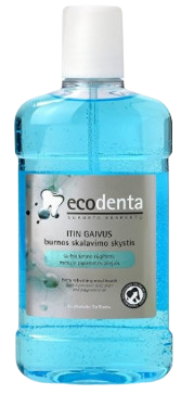 Obrázok ECODENTA EXTRA Refreshing mouthwash with hyaluronic acid, mint and peppermint oil 500 ml (4770001336267)