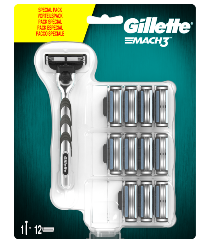 Obrázok GILLETTE Mach3 + 11 náhradních hlavic 