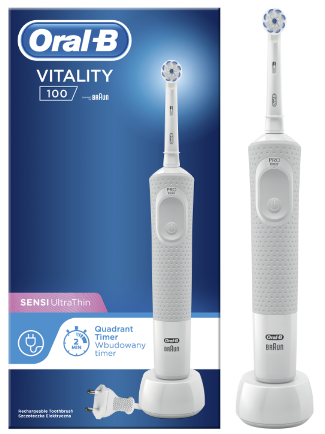 Obrázok Oral-B Vitality 100 White Sensitive