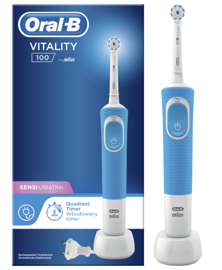 Obrázok Oral-B Vitality Blue Sensitive (4210201234203)