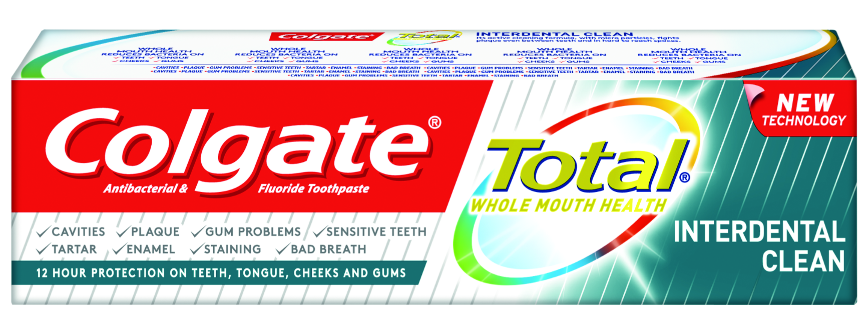 Obrázok Colgate Total Interdental Clean zubná pasta pre kompletnú ochranu zubov  75 ml