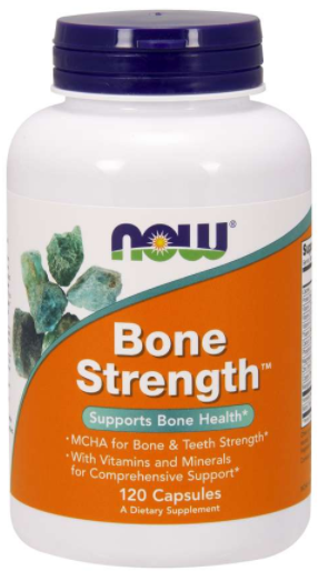 Obrázok Now Foods Bone Strength Silné kosti 120 kapsúl