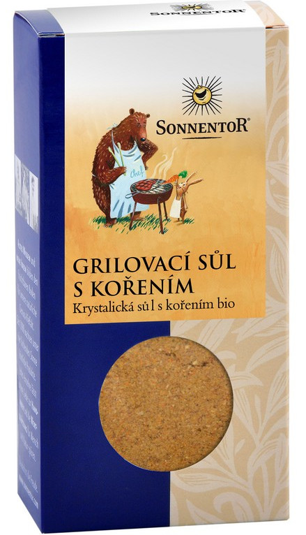 Obrázok Grilovacia soľ s korením mletá bio 100g