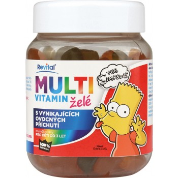 Obrázok Revital MULTIVITAMÍN The Simpsons želé 1x50 ks