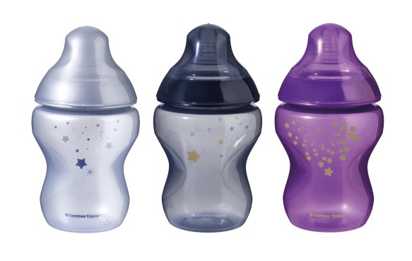 Obrázok TOMMEE TIPPEE - Darčeková sada fľaša CTN 260ml 3 ks 0m+ Midnight Skies