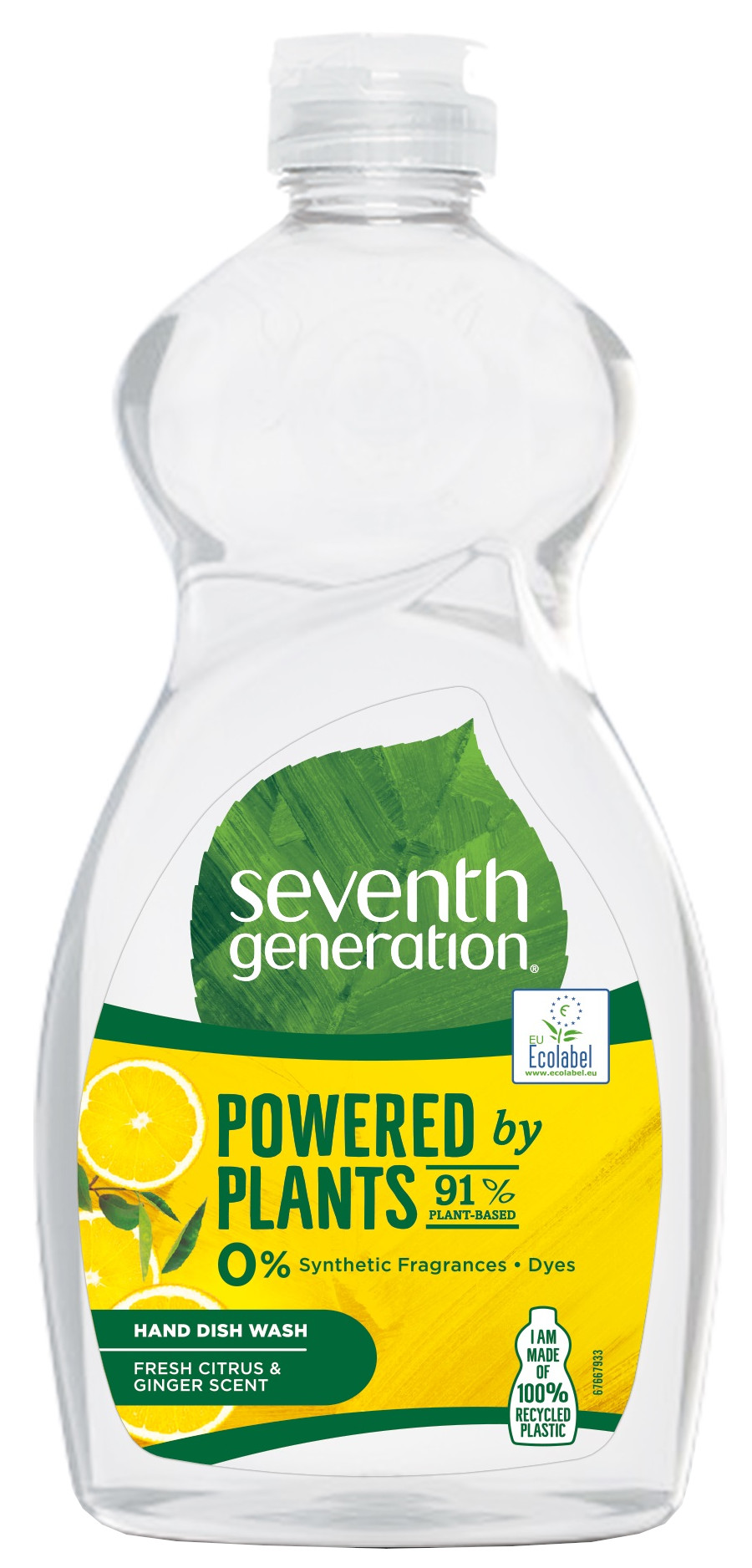 Obrázok SEVENTH GENERATION na nádobí Citrus&Ginger 500 ml (8717163712412)