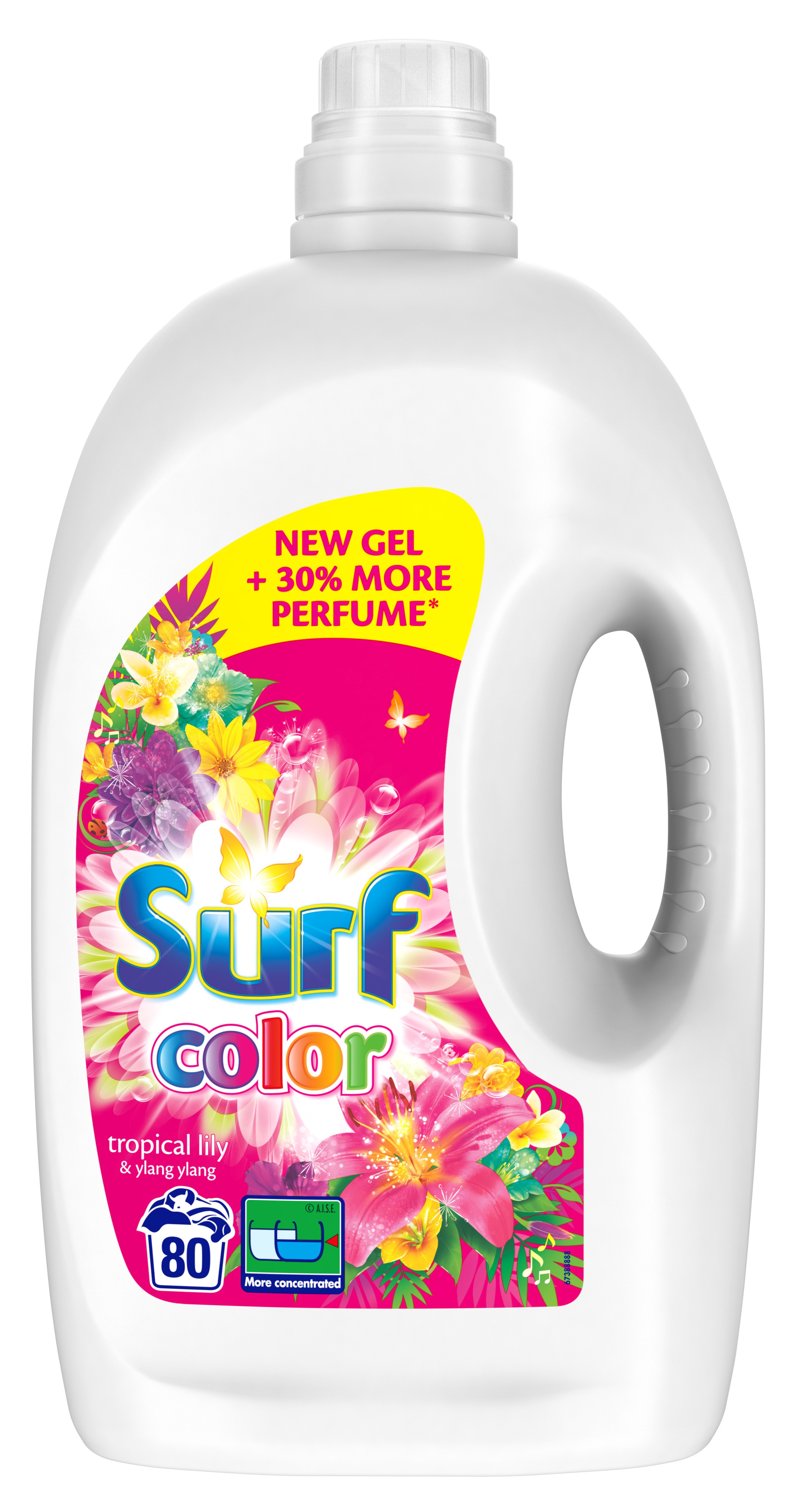 Obrázok SURF Color Tropical 4,2 l (80 dávek) – prací gél