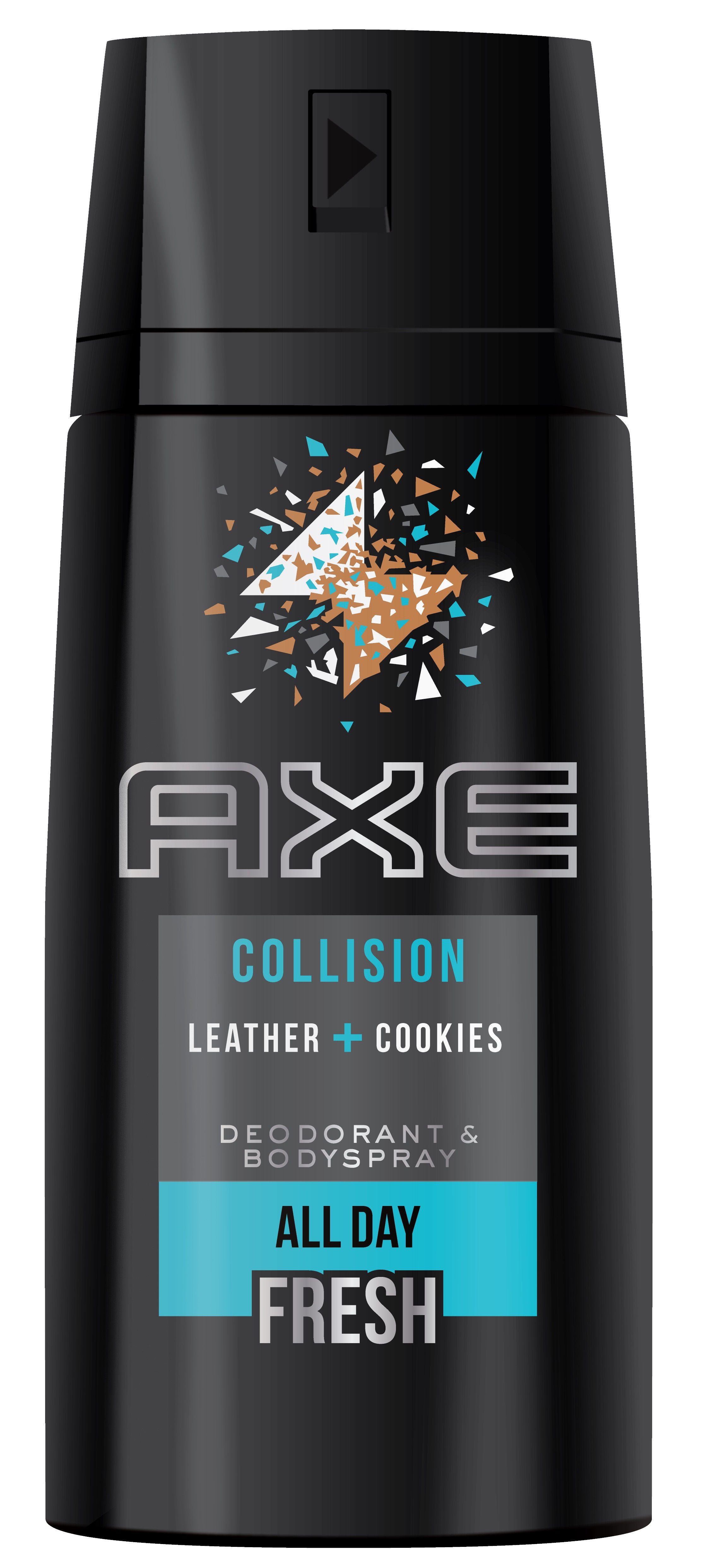 Obrázok AXE Collision Leather + Cookies Deodorant & Bodyspray 150 ml (8710447285428)