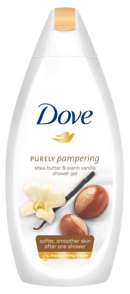 Obrázok Dove Purely pampering Bambucké máslo a vanilka sprchový gel 250 ml