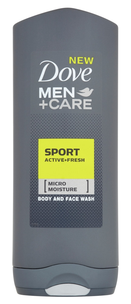 Obrázok Dove Men+Care Active + Fresh sprchový gél na telo a tvár  400 ml