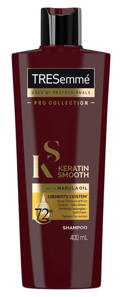 Obrázok TRESemmé Keratin Smooth šampón s keratínom a marulovým olejom 400 ml