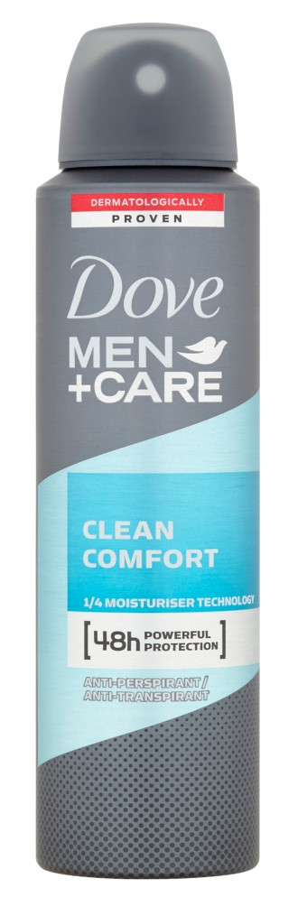 Obrázok DOVE Men + Care Clean Comfort 48h Deospray Deosprej 150ml