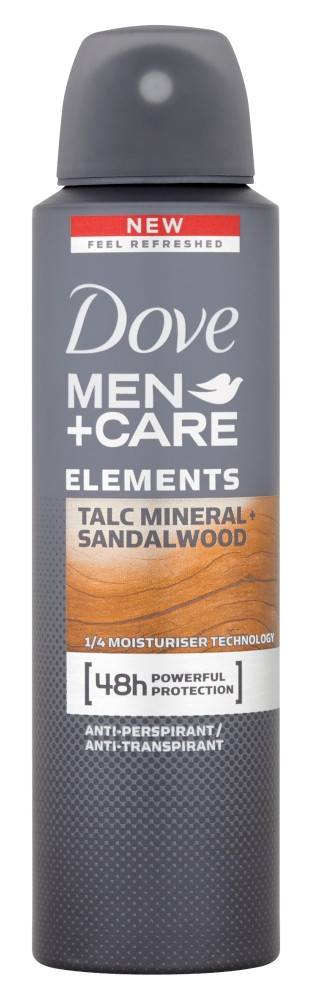 Obrázok DOVE Men+Care Talc Minerals & Sandalwood 150 ml (8710908554094)