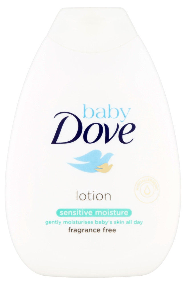 Obrázok Dove Baby Sensitive Moisture upokojujúce telové mlieko pre deti  400 ml