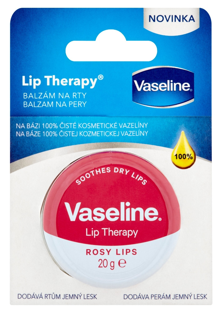 Obrázok VASELINE Lip Therapy Rosy Lips Starostlivosť o pery 20g