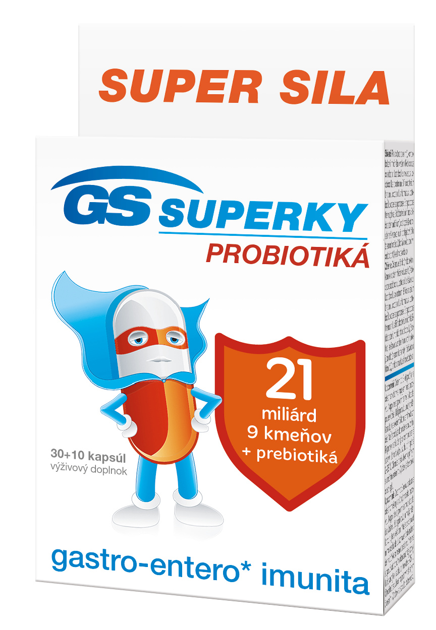 Obrázok GS SUPERKY PROBIOTIKÁ cps 30+10 (40 ks)