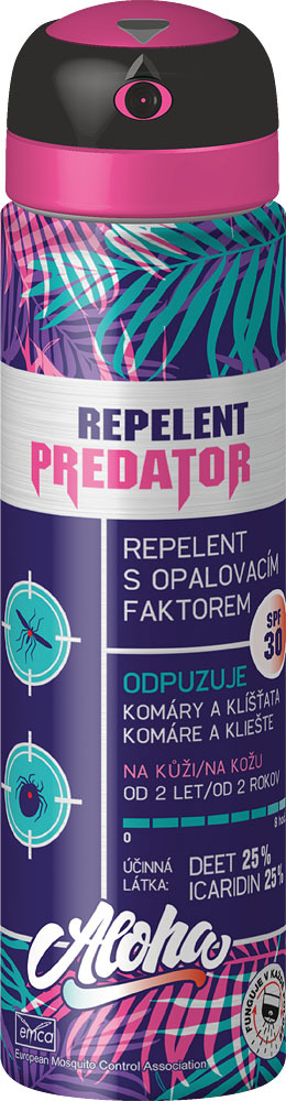 Obrázok Predator repelent ALOHA UV 30 90 ml