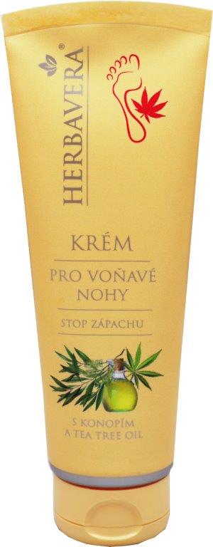 Obrázok Herbavera Body Foot Care krém pre voňavé nohy  120 ml