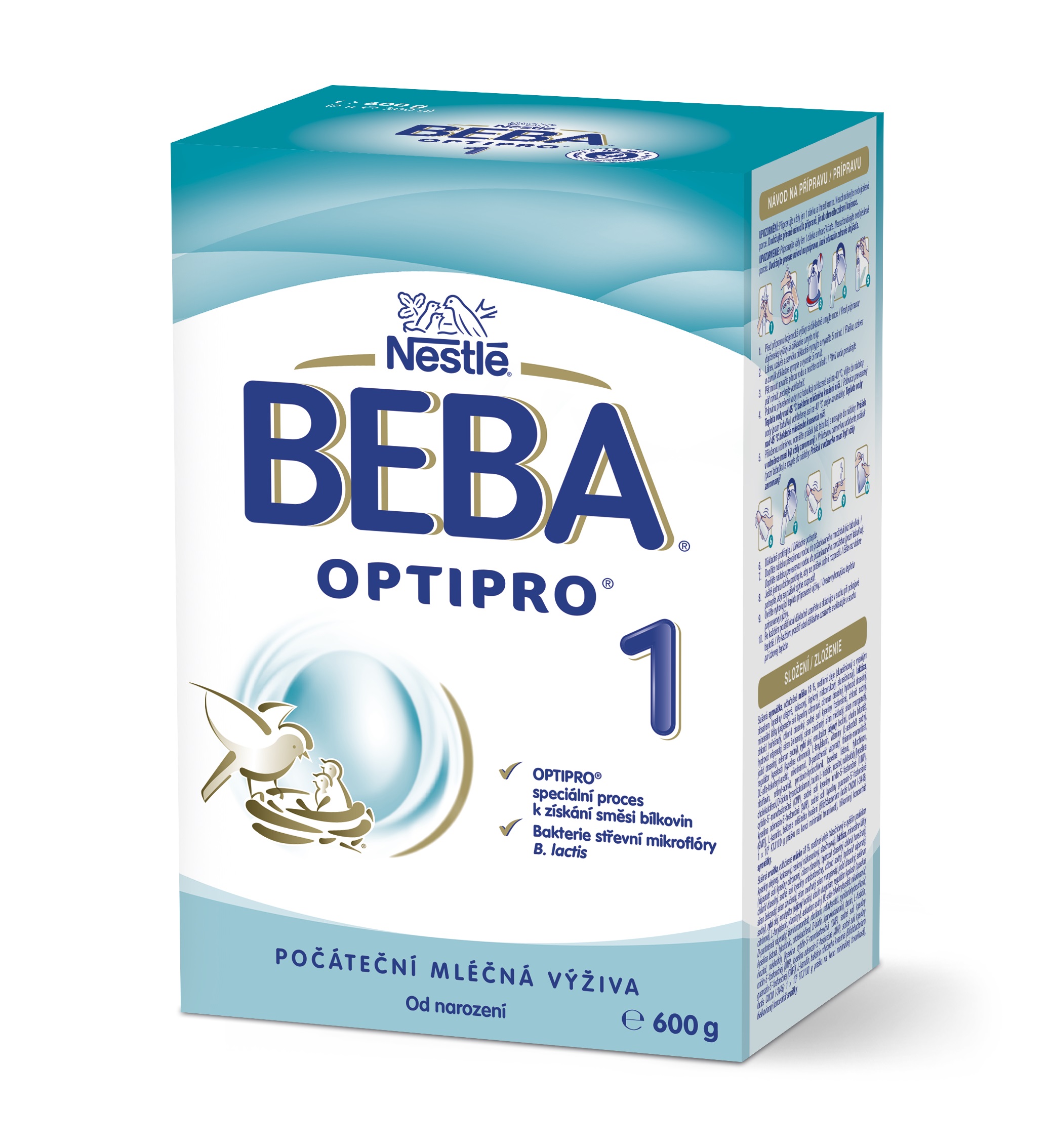 Obrázok NESTLÉ BEBA 1 OPTIPRO (600 g) - kojenecké mlieko