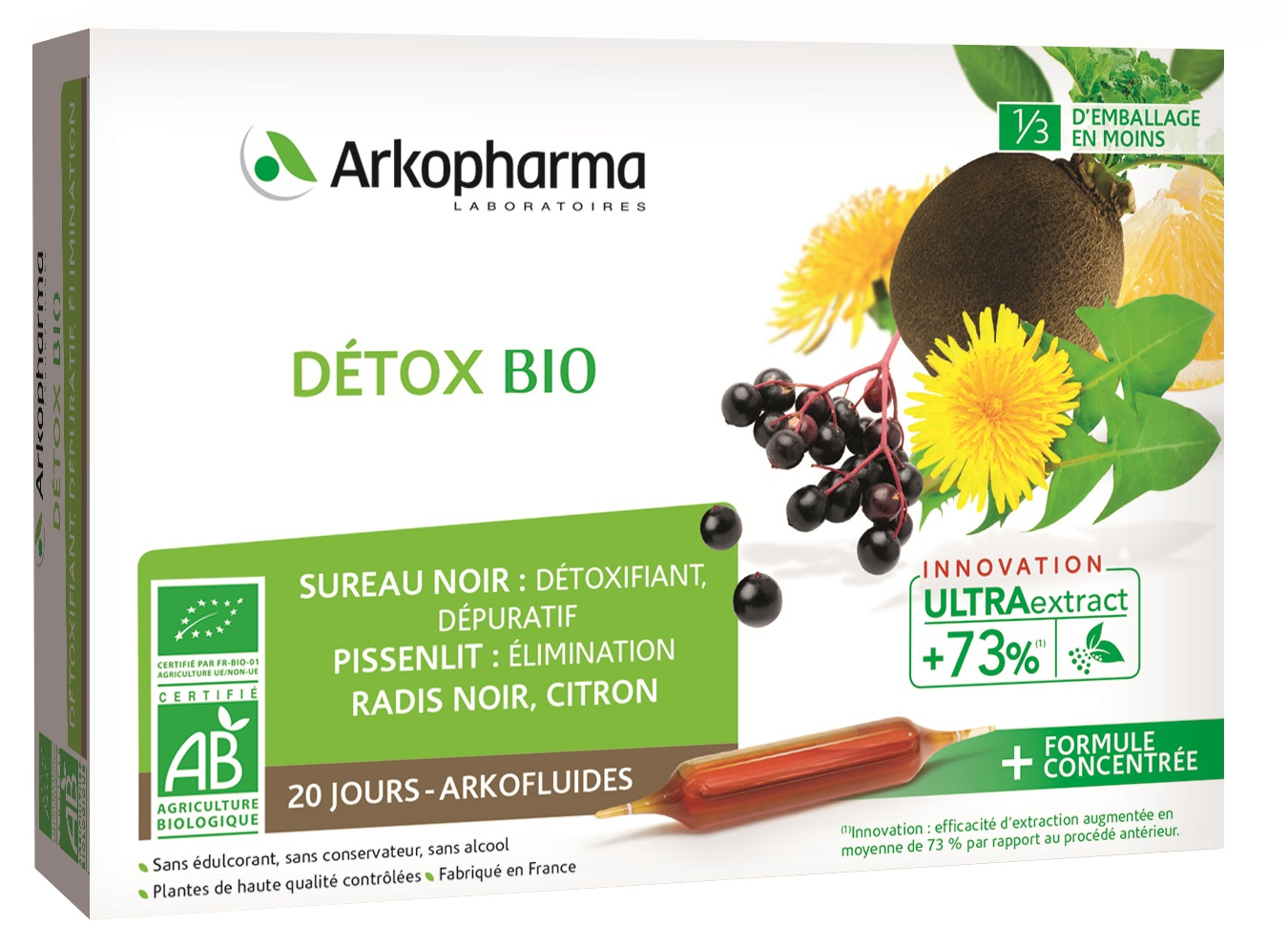 Obrázok ARKOFLUIDS DETOX BIO 20x10 ml