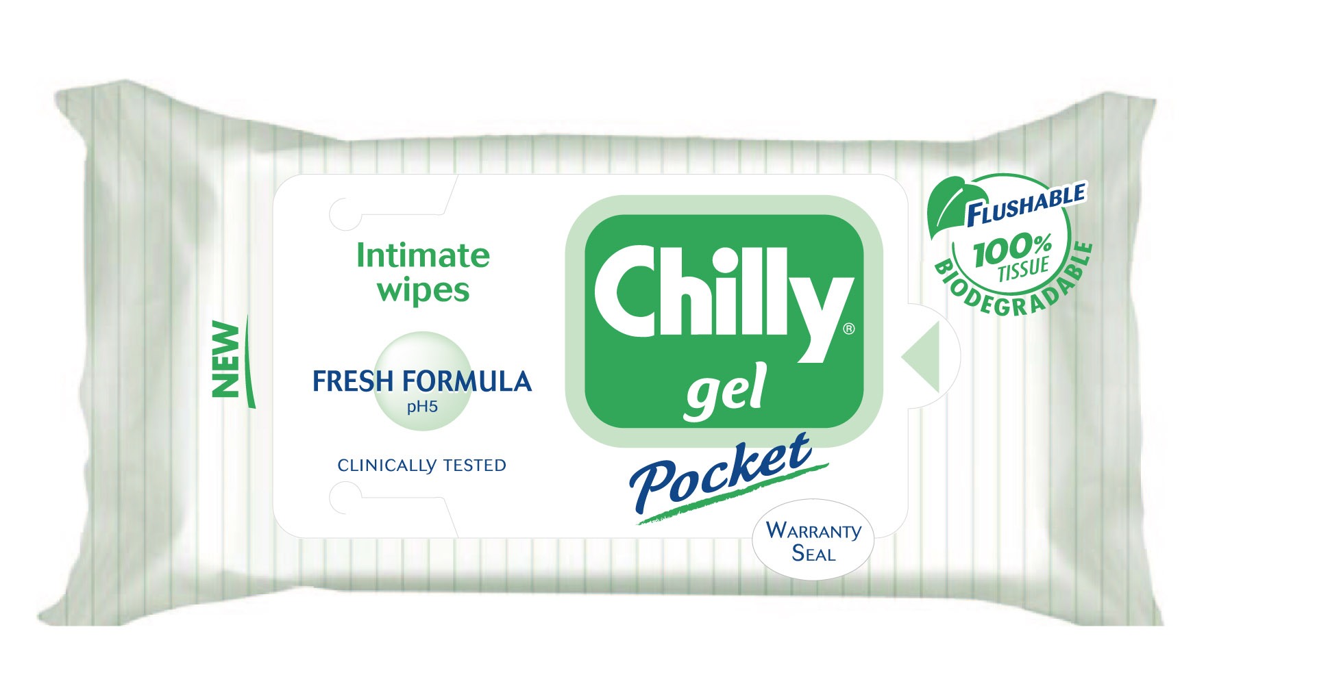 Obrázok Chilly Intima Fresh obrúsky na intímnu hygienu  12 ks