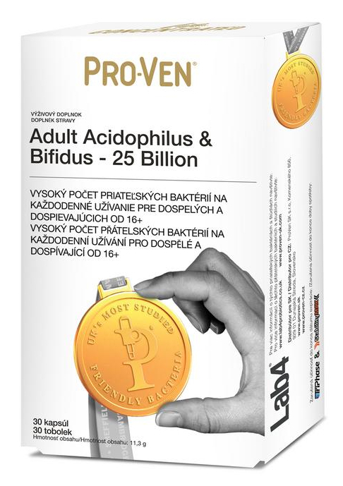 Obrázok PRO-VEN Adult Acidophilus & Bifidus - 25 Billion