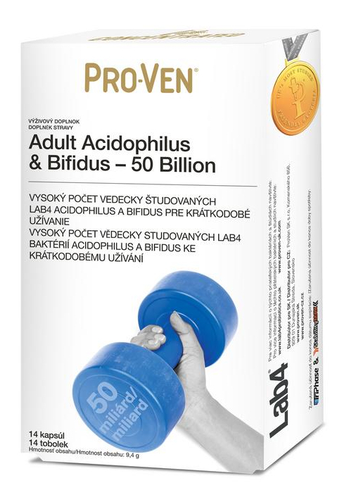 Obrázok PRO-VEN Adult Acidophilus & Bifidus - 50 Billion