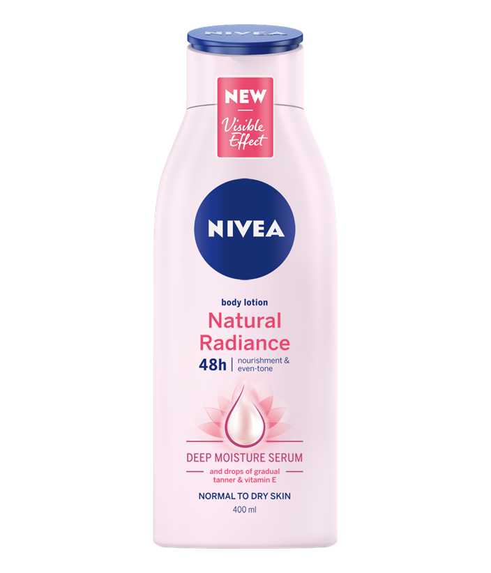 Obrázok Nivea Natural Radiance 48H 400 ml pre ženy