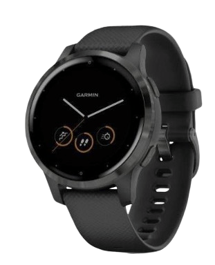 Obrázok Garmin vívoactive4S Gray/Black Band (010-02172-13)