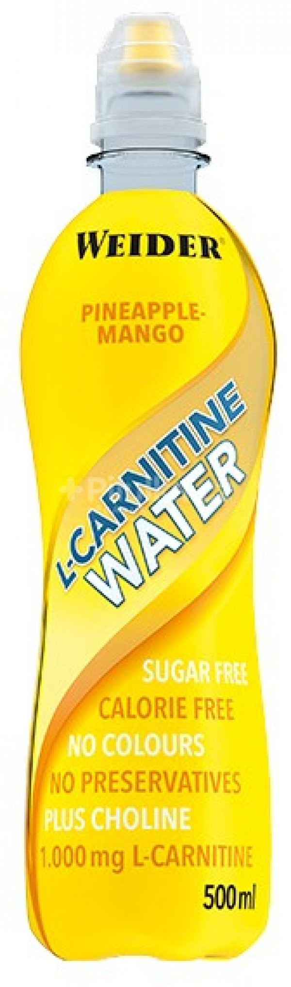 Obrázok Weider L-Carnitine Water, 500 ml pineapple-mango