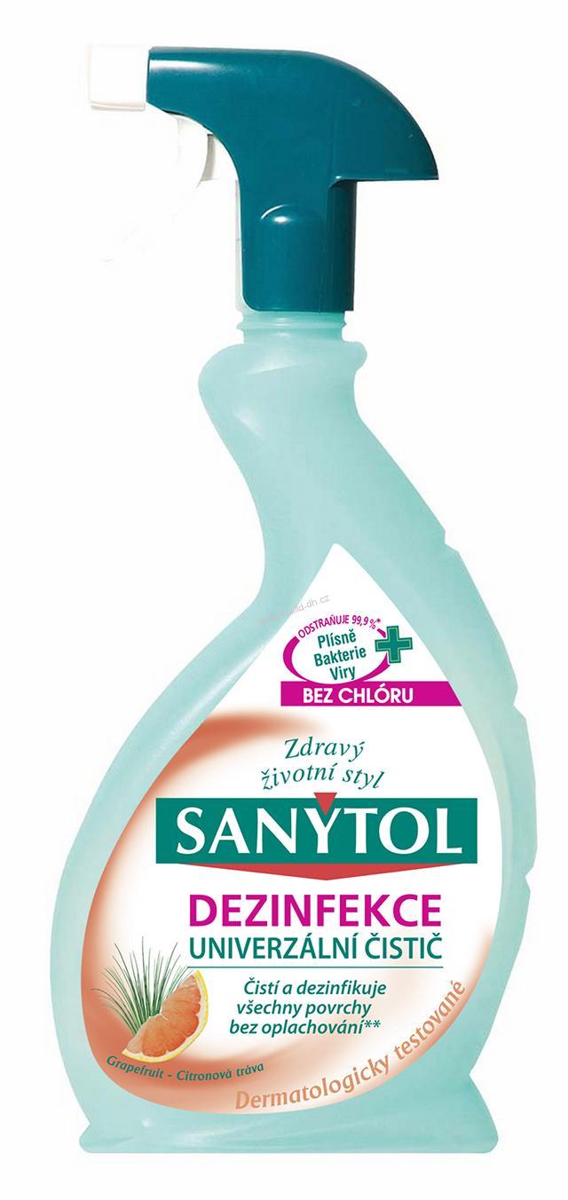 Obrázok Sanytol Universal Dezinfekcia v  spreji Grapefruit 500ml