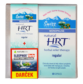 Obrázok SWISS NATURAL HRT + NATUREVIA SLEEPNOX forte