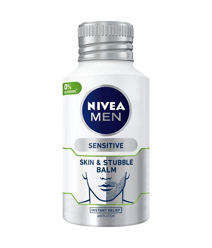 Obrázok Nivea Men Sensitive Skin & Stubble 125 ml upokojujúci balzam na citlivú pleť a strnisko pre mužov