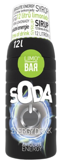 Obrázok LIMO BAR SIRUP ENERGY 500ML