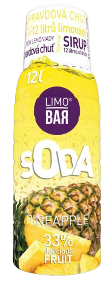 Obrázok LIMO BAR SIRUP PINEAPPLE 500ML