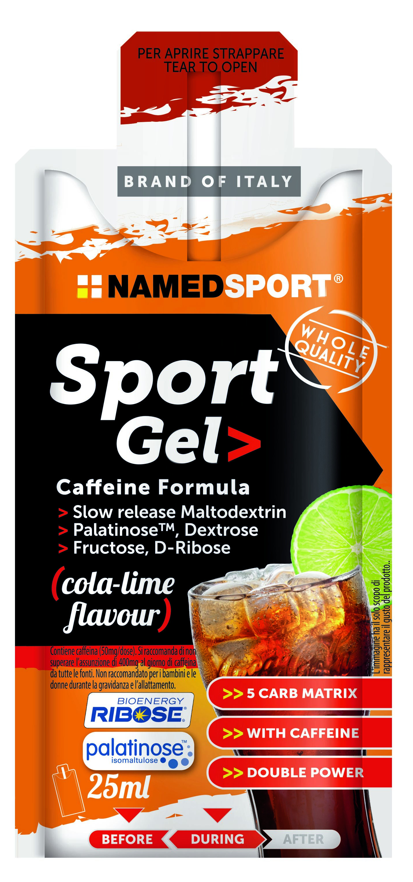 Obrázok Named Sport Sport Gel, 25 ml cola-lime